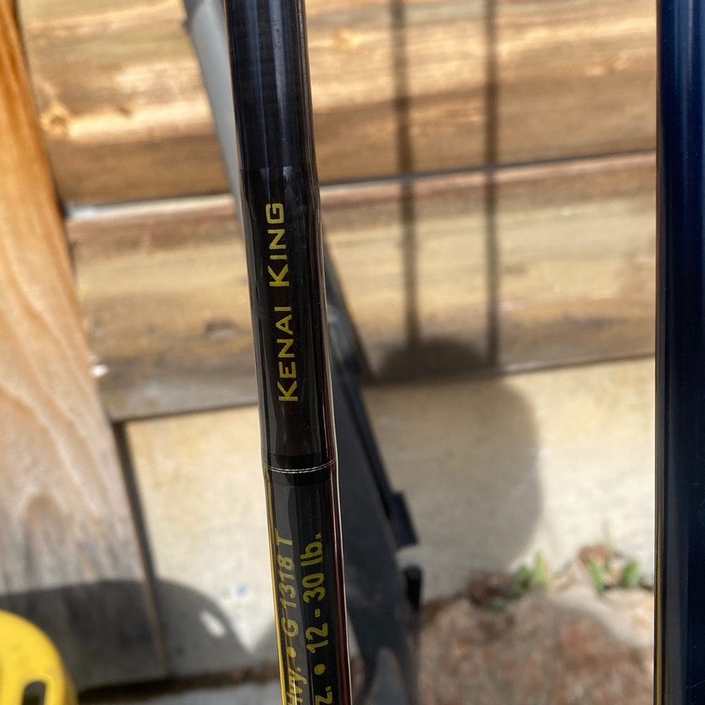 **NEW LAMIGLAS KENAI KING 8’ Fishing Rod-12-30lb